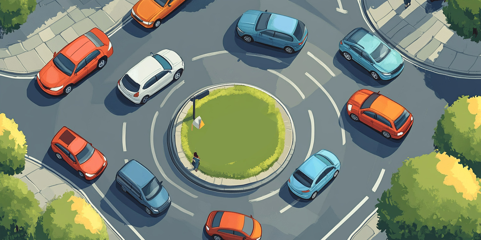 fobi33ai_an_illustration_of_a_typical_roundabout_scene_with_v_5d066b0c-3634-4852-8165-c5512a436528_2.png