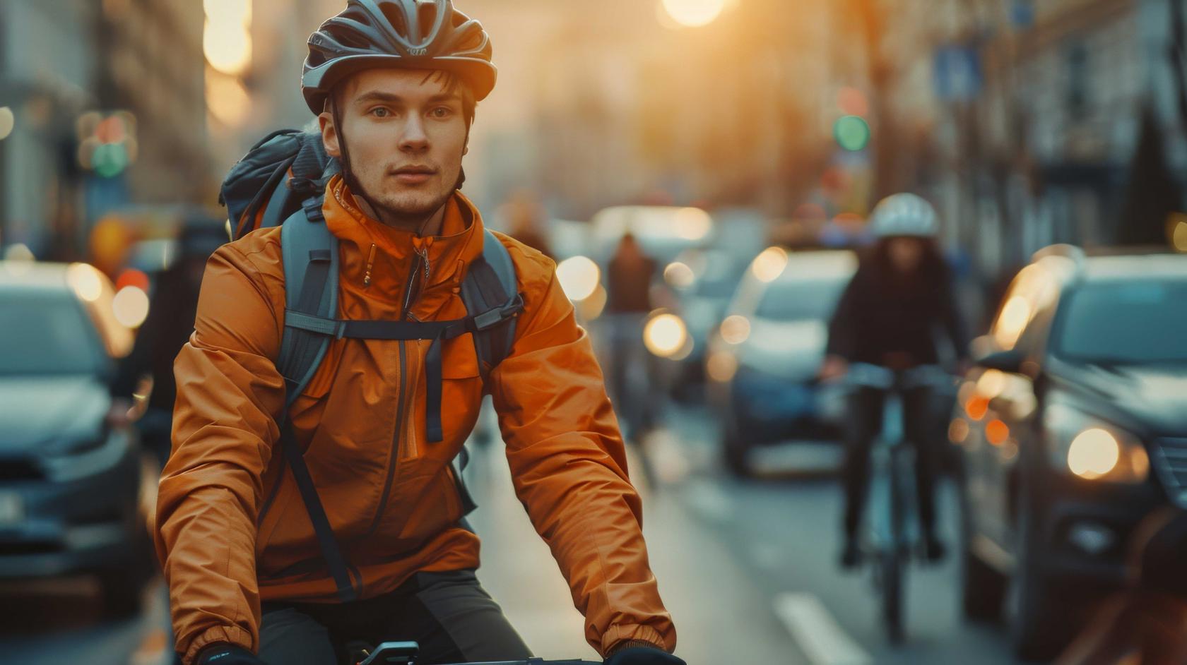 man-orange-jacket-rides-bike-busy-city-street.jpg